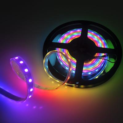 China SK6812 30/60/144 LEDs/m 5050 RGB Flex led strip Light 5V Similiar as WS2812B APA104 for sale