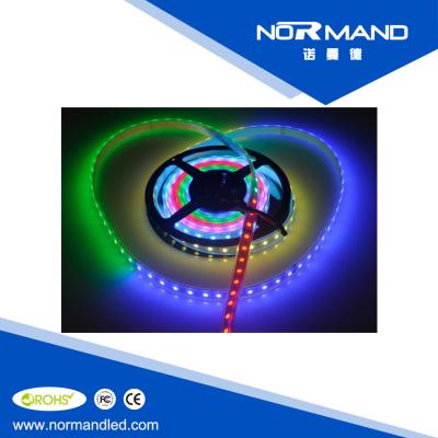 China 60leds addressable rgb led strip tm1812 decorative waterproof led strip for sale