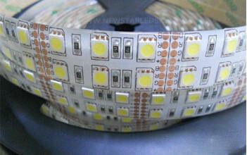 China white color 5050 120leds/m ip65 silicon rubber double row led strip for sale