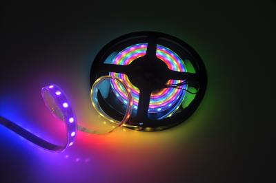 China WS2813 Dual data line WS2811 Built-in 5050 RGB LED Strip Individual Addressable 5V DC Nonwaterproof for sale