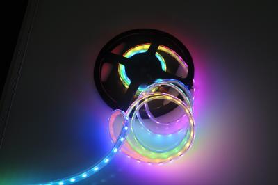 China 16.4ft 300 Pixels WS2813 Upgraded WS2812B Individually Addressable RGB LED Flexible Strip Light 5050 SMD Dual Signal for sale