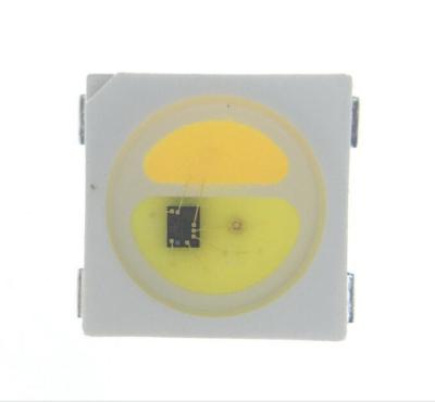 China LED Chip Pixels DC 5V SK6812 WWA(White+Warm white+ Amber) SMD 5050 (similar WS2812B) Individually Addressable Digital for sale