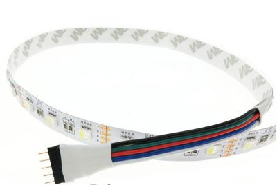 China Waterproof IP20/65 LED Strip RGBW /RGBWW, SMD 5050 chip 12V flexible light RGB+White /warm white,4 color in 1 led chip for sale