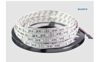 China LED Strip 4 in 1 RGBW 5050 DC12V Flexible LED Light RGB+White RGB+Warm White 4 color in 1 LED Chip 300 Leds 16.4ft 5m for sale