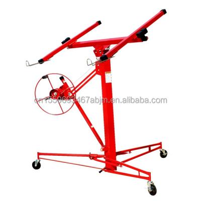 China Hotels 16ftceiling Elevator Crane Drywall Sheetrock Panel Sheetrock Lifter Tool Gypsum Board Lifter 4m 11ft for sale