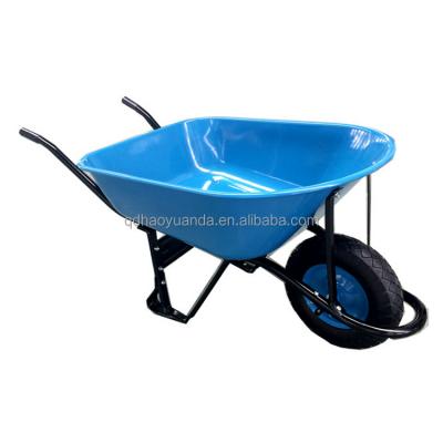 China Heavy Duty Metal Wheel Barrows 300kg Loading Capacity Handbarrow Ducar Gasoline Engine Power Wheel Barrow for sale