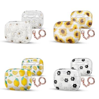 China For Apple Airpods Pro Case BESTSOLD Lovely Daisy Flower Design IMD TPU Ready Running Earphone Earbud Clear Filter Mounts for sale