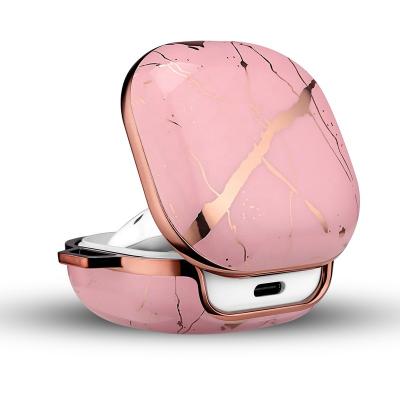 China For Amazon Success New Product Ideas 2021 Headphone Case Cover Shockproof Marble Design For Samsung Galaxy Buds Live/Pro Case for sale