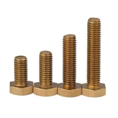 China M2-M100 hex copper high quality brass copper screw bolts not easy to damage for sale