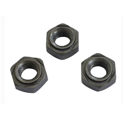 China M3-M16 DIN 929 Aluminum Oxide Weld Good Quality Black Aluminum Hex Nut for sale