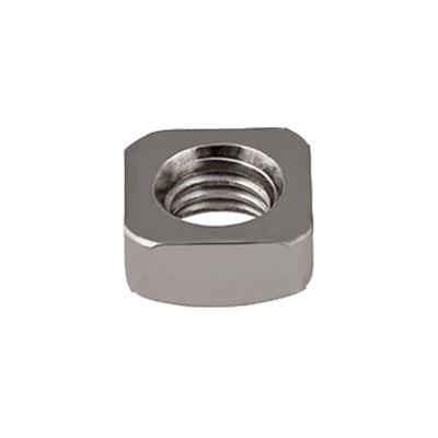 China Professional Manufacture Custom Titanium Polishing Titanium Square Nut for sale