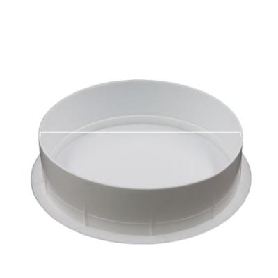 China Ugly Ring 120mm Contemporary Plastic Ring Pipe Air Conditioning Cover Hole Mouth Protection Hole Ring for sale