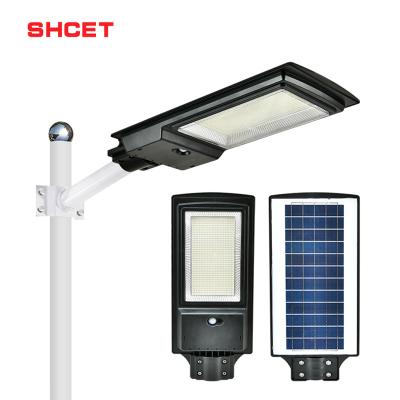 China Garden CET--240 200 LED Solar Powered LED Street Light Ip65 Waterproof Outdoor Solar Powered Street Light for sale