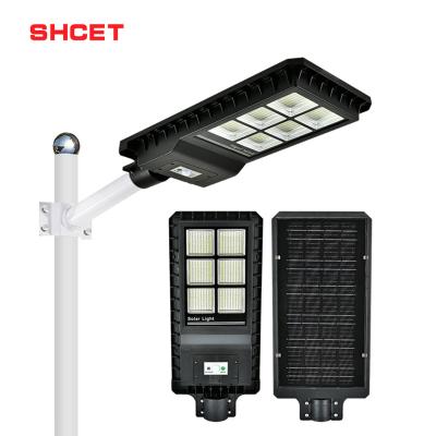 China Garden CET--180 integrated led solar street light 50w 100w 150w luminaria road led solar garden street lights for sale