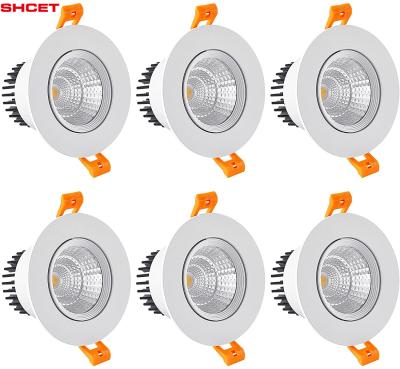 China Hot Selling7W 10W High Lumens CET-074 Energy Saving Led Ceiling Light Wholesale Led Recessed Down Light for sale