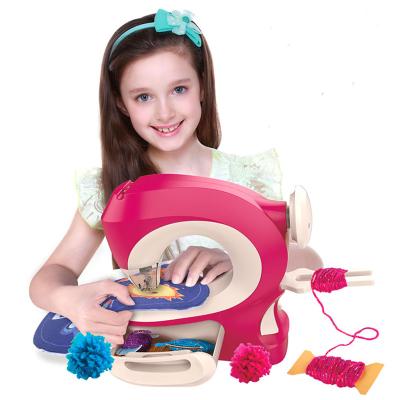 China Pretend Toy Sewing Machine Toy Mini Home Appliance Educational Plastic Sewing Machine For Children D159468 for sale