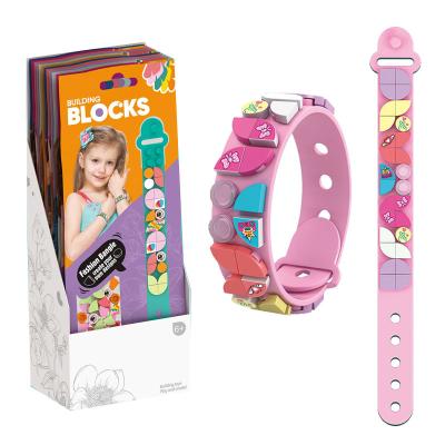 China DIY TOY building block toys bracelet legoing dots bracelet for sale