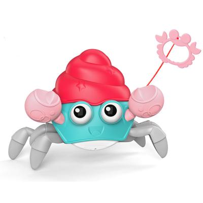 China Baby Bath Toys Cute Amazon Hot Sale Design Crab Toy Baby Bath Toys Pull and Go Toys for sale