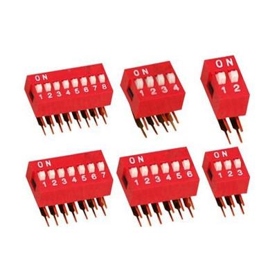 China Alloy Copper Gold Plating DA Series DIP Switch for sale