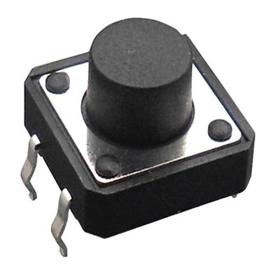 China Home Automation Touch Tact Switch 12x12mm Push Button Tact Switch with Round Trigger Button (X=4.3......28mm) for sale