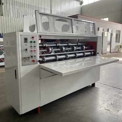 China Corrugated Cardboard Box 2500 Thin Blade Slitter Scorer Electric Driven for sale