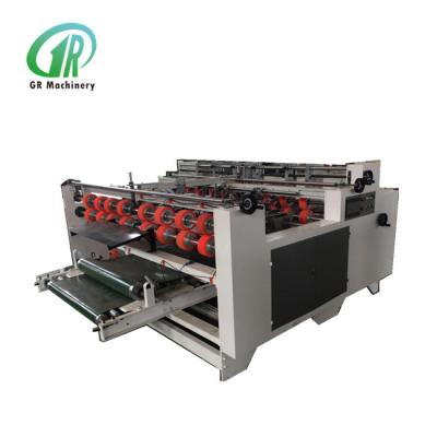 China 2000mm High Speed 2 Pieces Corrugated Carton Folder Gluer Machine Semi Auto en venta