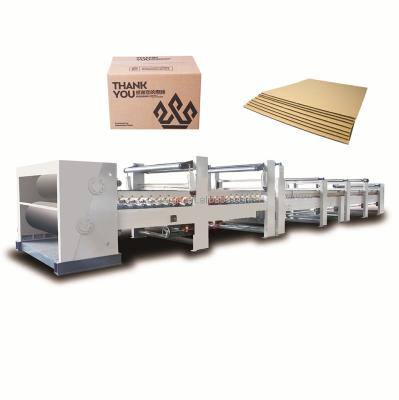 China 3 Layer Corrugated Cardboard Production Line With Paper Raw Material for sale