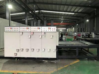 China 50HZ Digital Flexographic Corrugated Carton Flexo Printing Machine Chain Feeder for sale