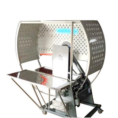 China Pe Bunding 1200mm Carton Box Packing Strapping Machine Semi Automatic Mechanical Control for sale