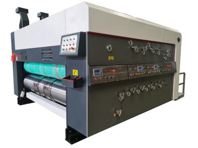 China Flexo Printer Slotter Diecutter Stacker Machine Automatic Flexo Printing Slotting Machine for sale