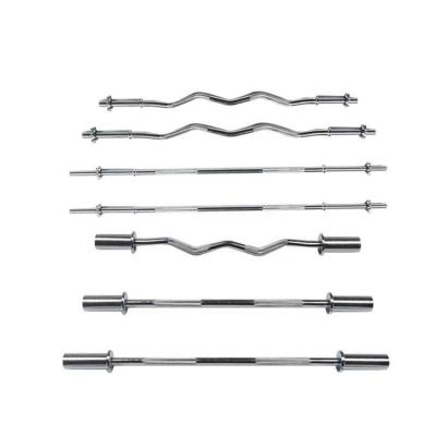 China High Quality Durable Barbell Accessories Fitness Equipment 2.2m Weight Barbell Bar Set For Gym for sale