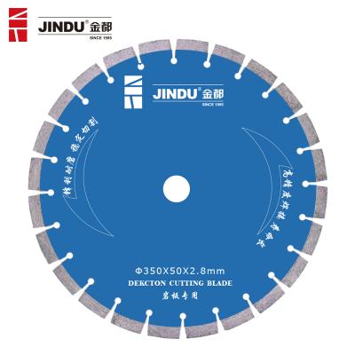 China . High Speed ​​Straight Edge Jindu Factory Wholesale 300 350mm Diamond Welding Layer Diamond Saw Blade for sale