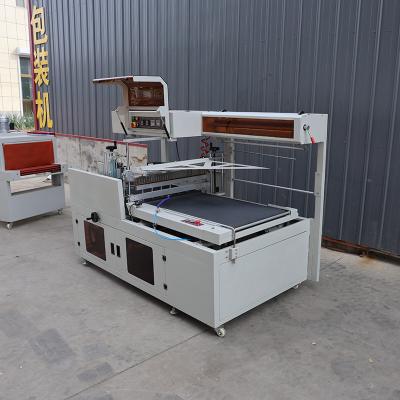 China Pneumatische verpakkingsmachine voor het afdichten van kunststoffolie, PLC-besturing, verpakkingsmachine voor thermische krimp Te koop