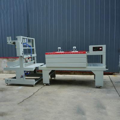 China Easy Operation Semi Automatic Shrink Wrap Machine Conveying Speed Of 0-15m/min for sale