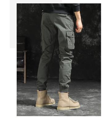 China Plus Size Loose Polyester Thickening Plus Size Velvet Multi-pocket Mechanic Plus QUICK DRY Mechanic Mens Work Cargo Pants for sale