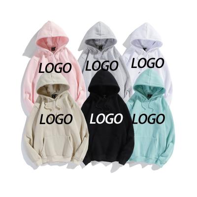 China Anti-Wrinkle Quality Advertising T-shirts Men's Hip Hop Streetwear Mens Pullover Sweatshirts Hoodies Men's Solid Color Hoodie for sale