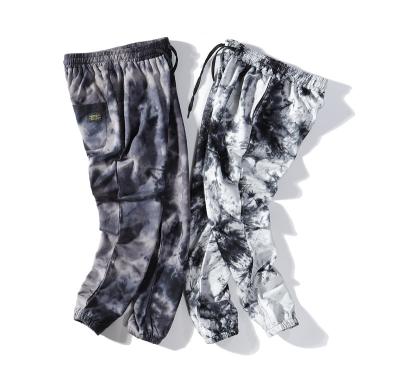 China Wholesale Men's Casual Joggers Pants Tie Dye Sweat Wear Track Pants Wholesale QUICK DRY for sale