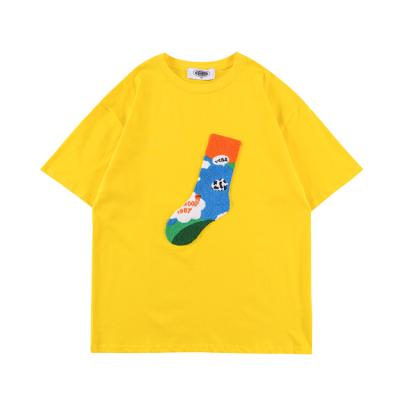 China Custom Tailor QUICK DRY Decoration Sock Christmas T Shirts Your Own Brand High Quality T Shirt For Men for sale