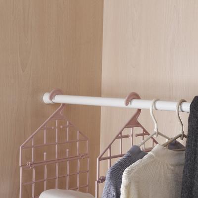 China Modern Special Design Rod Set Enduring Shower Curtain Telescopic Telescopic Rod for sale