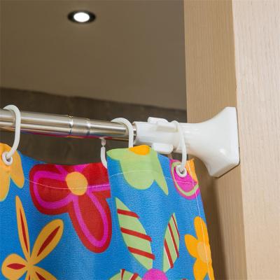 China Modern Transportable Telescopic Rod Favorable Price , Portable Multifunctional Bathroom Shower Curtain Rod for sale