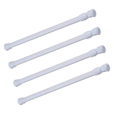 China Hot Sale Modern Spring Tension Curtain Rod Adjustable 40-60cm Closet Bars Tension Small Shower Rod for sale