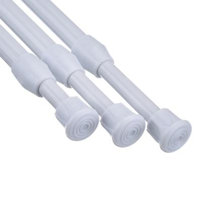 China Modern Stretch Multi Function Tension Curtain Poles Rods Adjustable Spring Rise Curtain Shower Curtain for sale