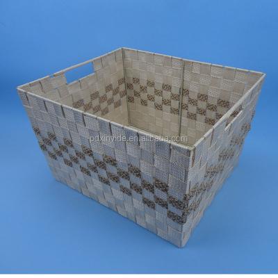 China Beautiful Original Novelty Viable Collapsible Paper Straw Toy Storage Box for sale