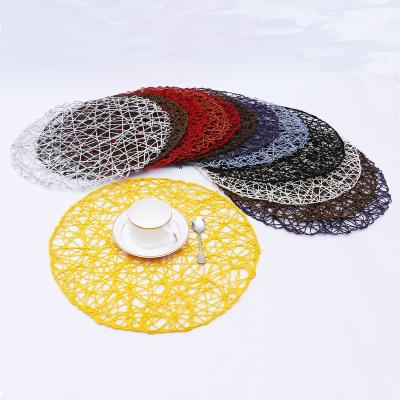 China Viable manufactures various style multi-color cotton rope multi-color paper mats wholesale customized for sale