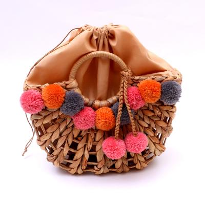 China 2019 Daily Life Girls Straw Bag Women Handbag Handbag Made Rattan Straw Bag Women Handbags Shoulder Bag for sale