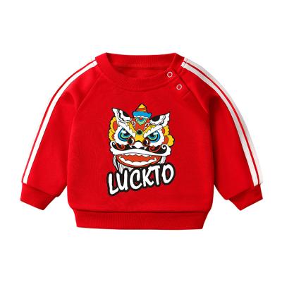 China 2021 autumn baby boys white sweaters baby long sleeve sweaters anti-pilling children in girls cotton top for sale