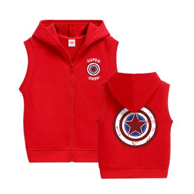 China New Fashion Spring Children's Wear Hooded Sleeveless Vest Breathable Boys Vest And Autumn Styles Cardigan Jacket Jacket for sale