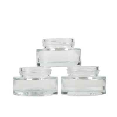 China Cosmetic Chinese Factory Price Molded Glass Bottle For Eye Cream Body Cream 40ml for sale