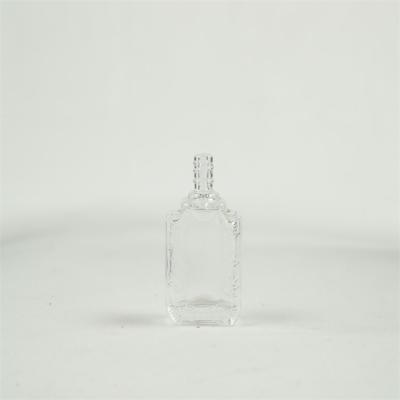 China Factory Wholesale Price Cosmetic Transparent Packaging Essential Oil Glass Bottle for sale