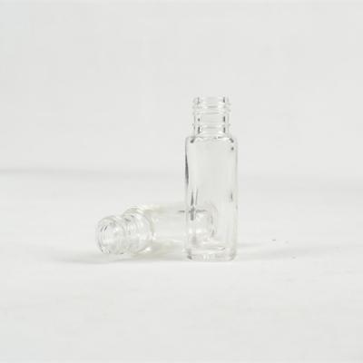 China Wholesale cheap price cosmetic glass bottle ball sleeve transparent molded bottle 6ml for sale